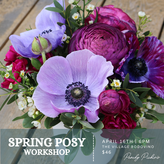 Spring Posy Workshop